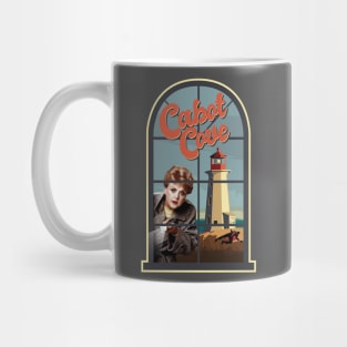 Cabot Cove Jessica Fletcher through the window Mug